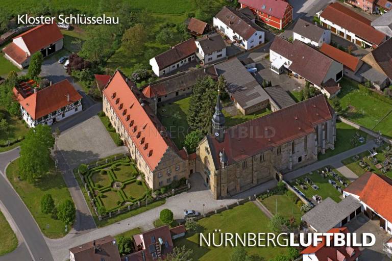Kloster Schlüsselau, Luftaufnahme