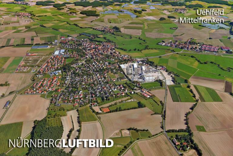 Uehlfeld, Luftaufnahme