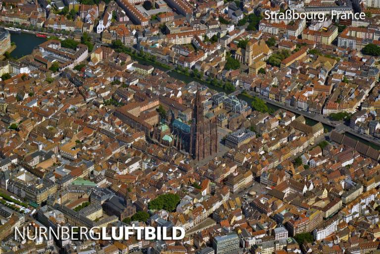 Straßbourg, France, Luftbild