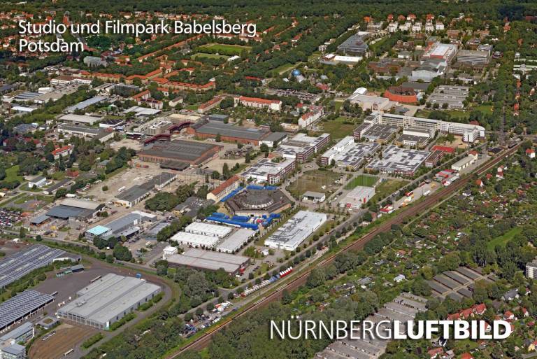 Studio und Filmpark Babelsberg, Luftaufnahme