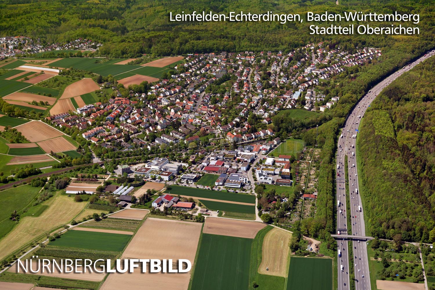 Leinfelden-Echterdingen, Baden-Württemberg, Stadtteil Oberaichen