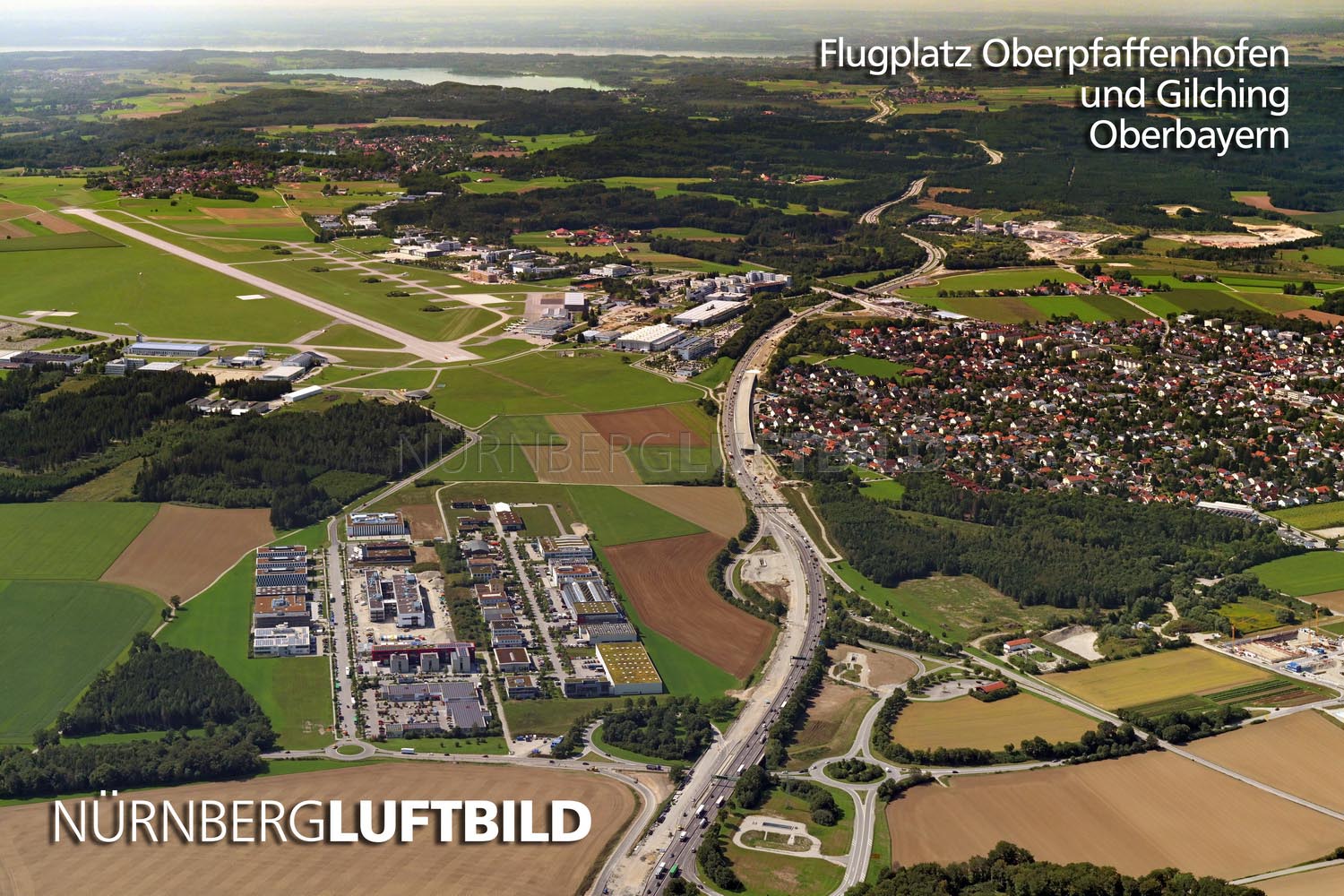 Flugplatz Oberpfaffenhofen und Gilching, Oberbayern