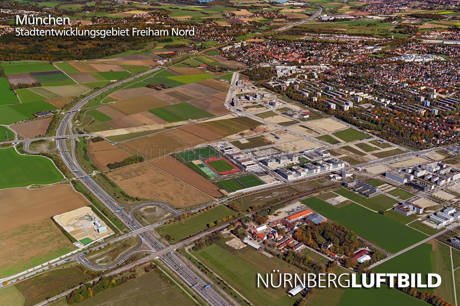 München, Stadtentwicklungsgebiet Freiham Nord