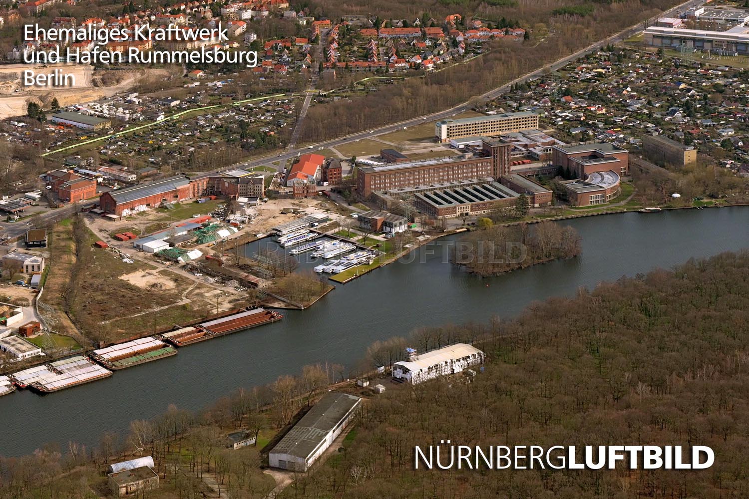 Ehemaliges Kraftwerk und Hafen Rummelsburg, Berlin