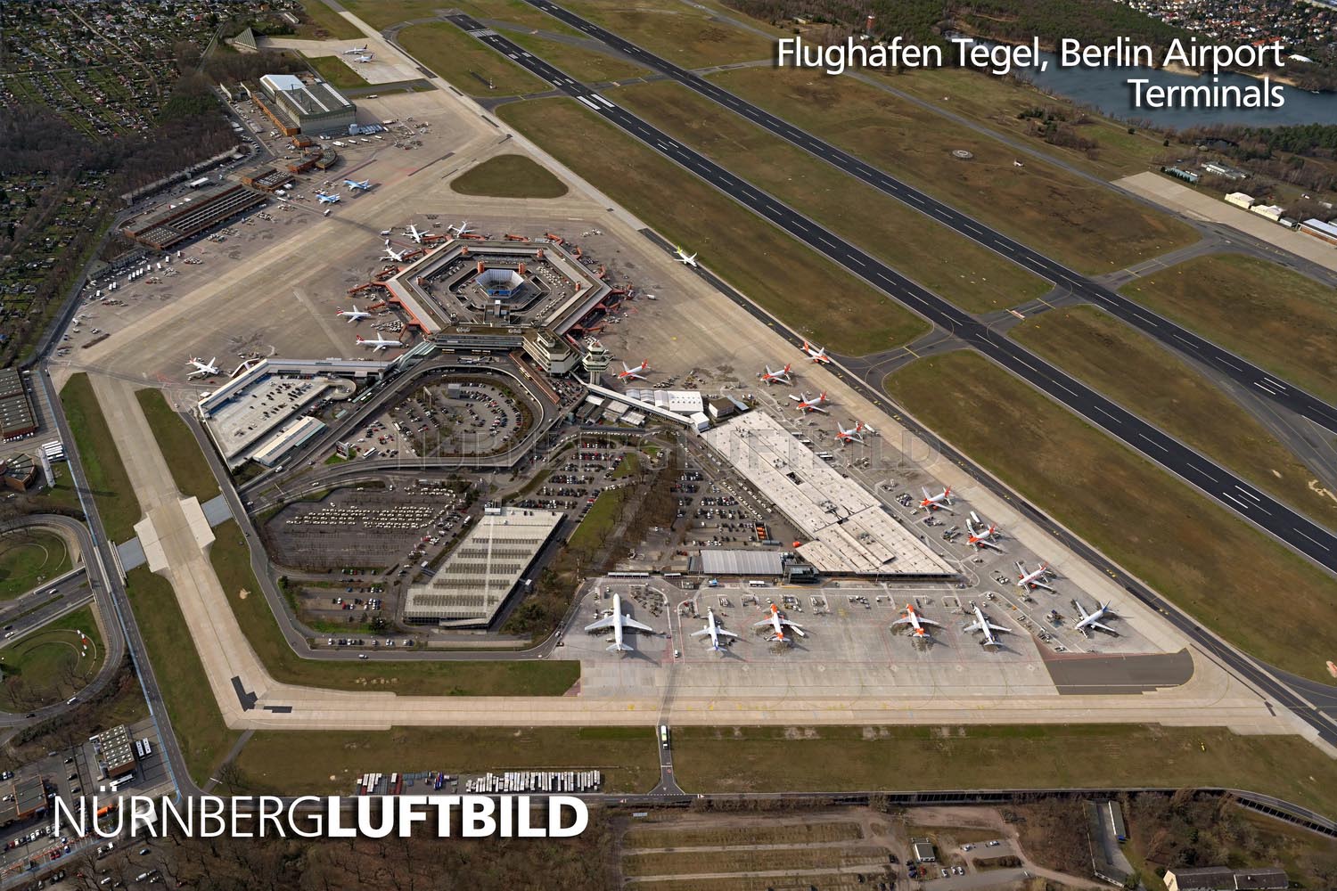Flughafen Tegel, Berlin Airport, Terminals
