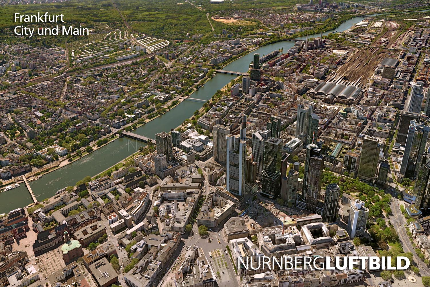 Frankfurt, City und Main