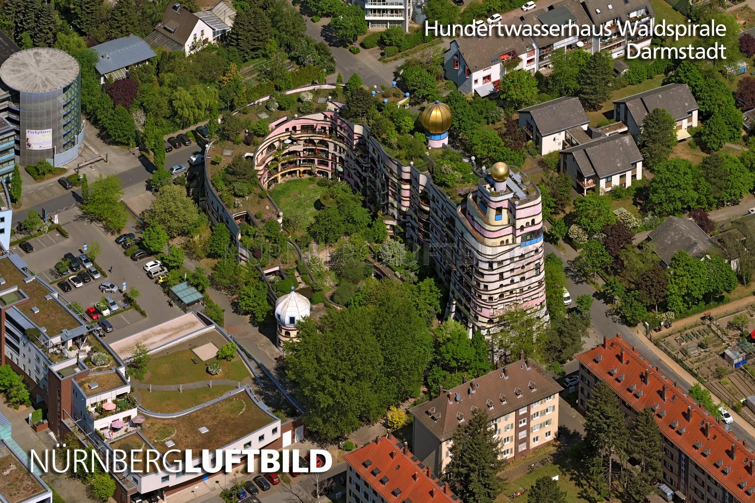 Hundertwasserhaus Waldspirale, Darmstadt