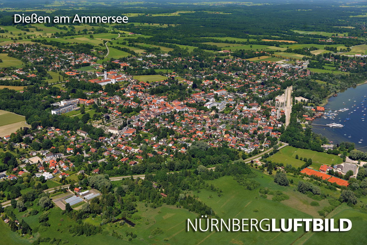 Dießen am Ammersee, Luftaufnahme