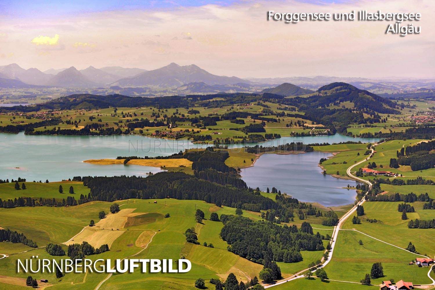 Forggensee und Illasbergsee, Allgäu