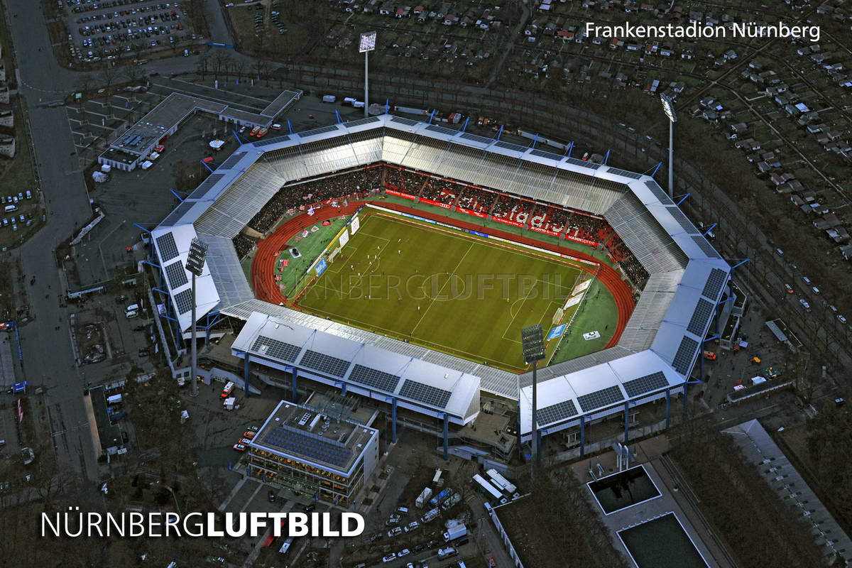 Frankenstadion Nürnberg, Luftaufnahme