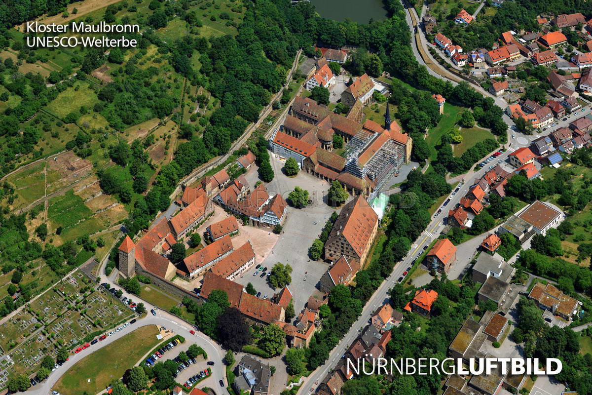 Kloster Maulbronn, Luftbild