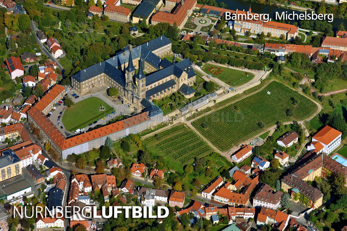 Michelsberg, Bamberg, Luftbild