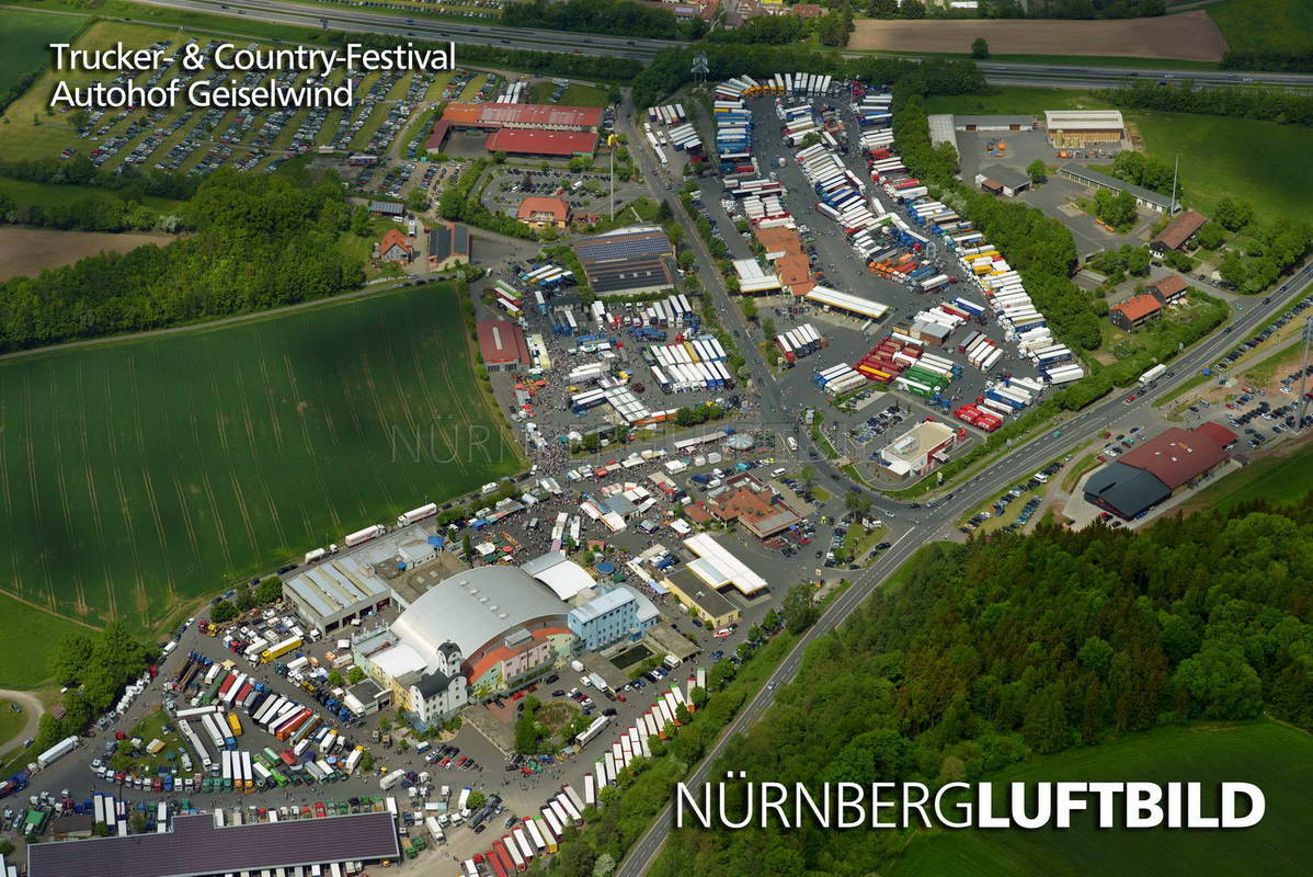 Trucker- & Country-Festival, Autohof Geiselwind
