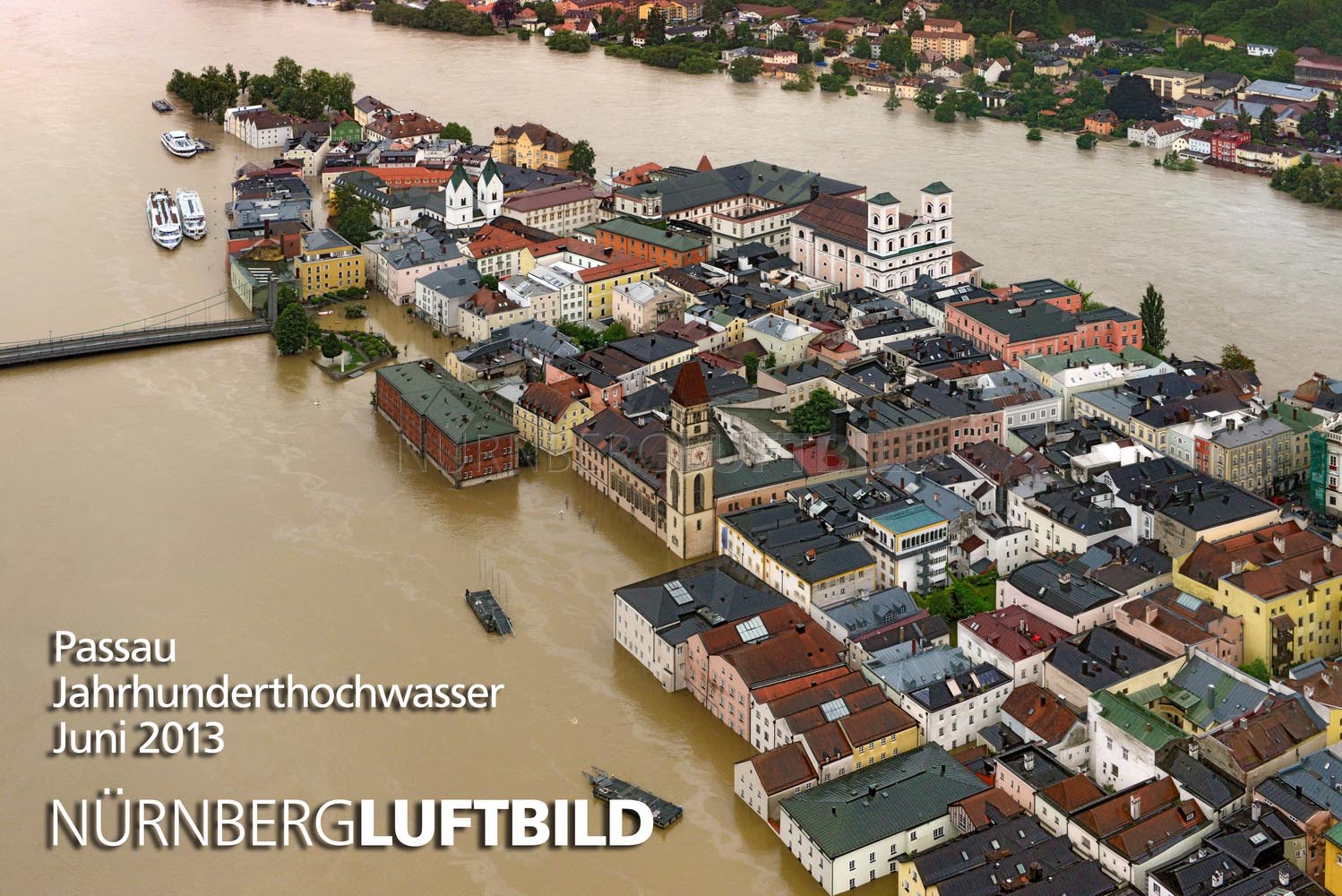 Passau, Jahrhunderthochwasser, Juni 2013