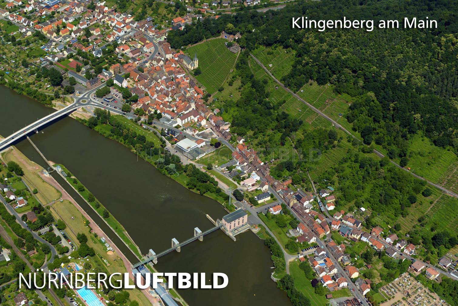 Klingenberg am Main, Luftaufnahme
