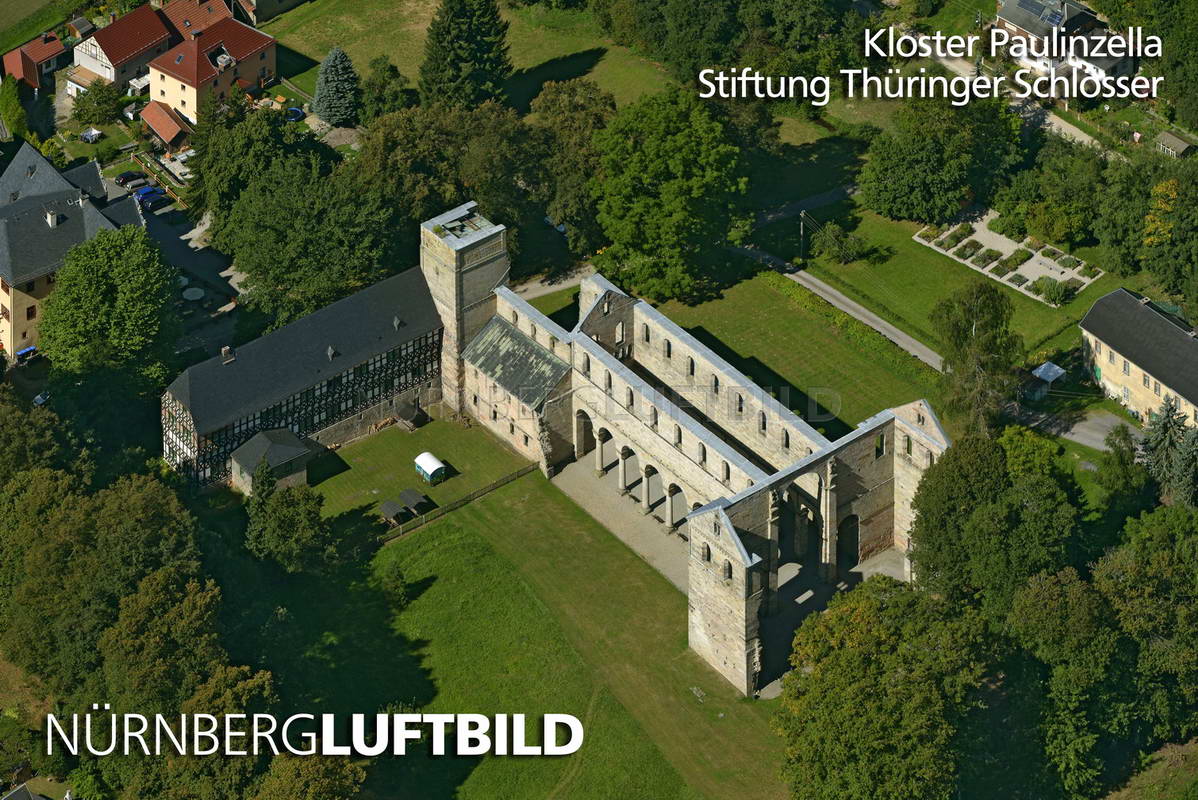 Kloster Paulinzella, Luftibild