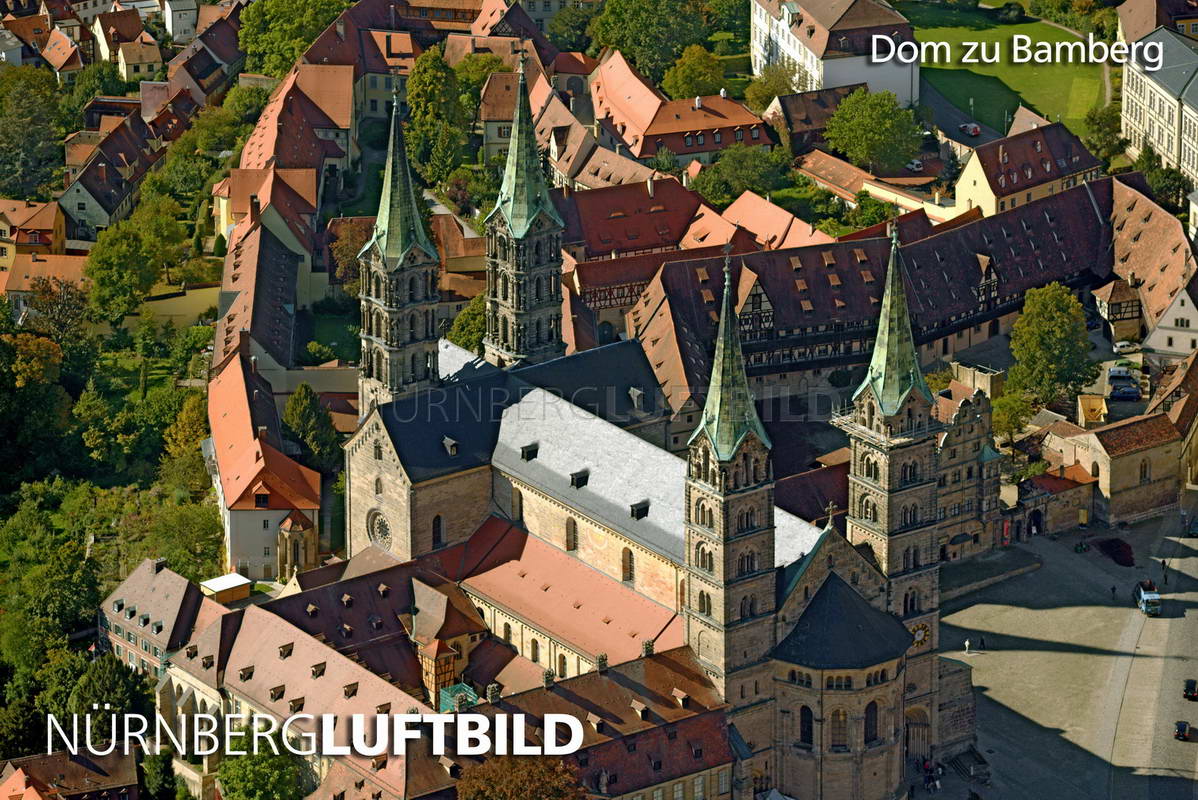 Dom zu Bamberg, Luftaufnahme