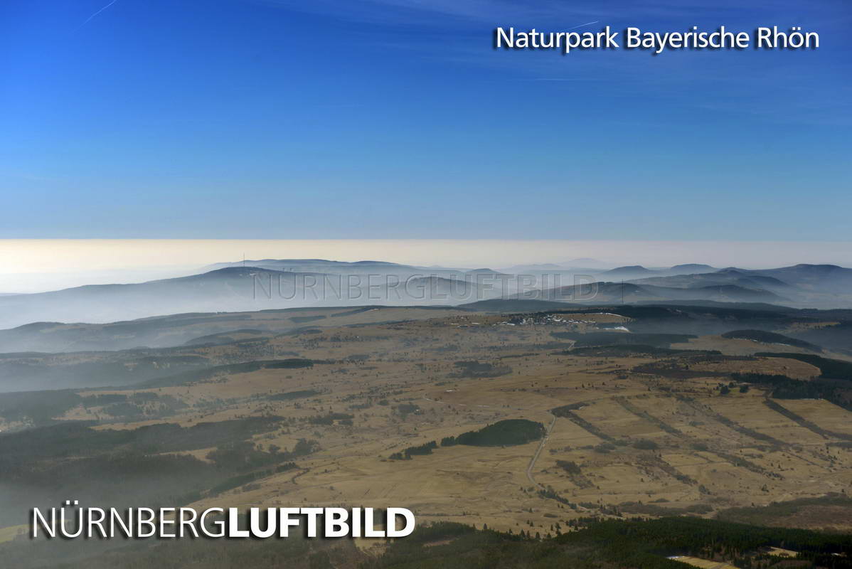 Naturpark Bayerische Röhn, Luftaufnahme