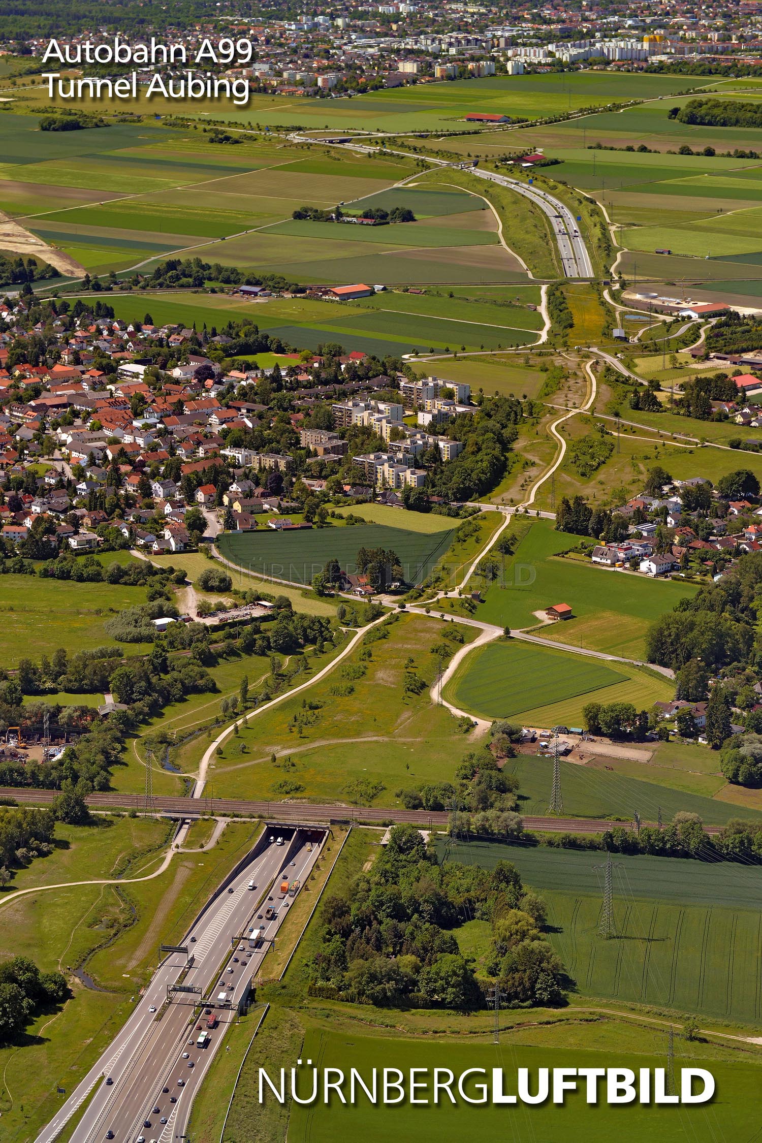 Autobahn A99, Tunnel Aubing