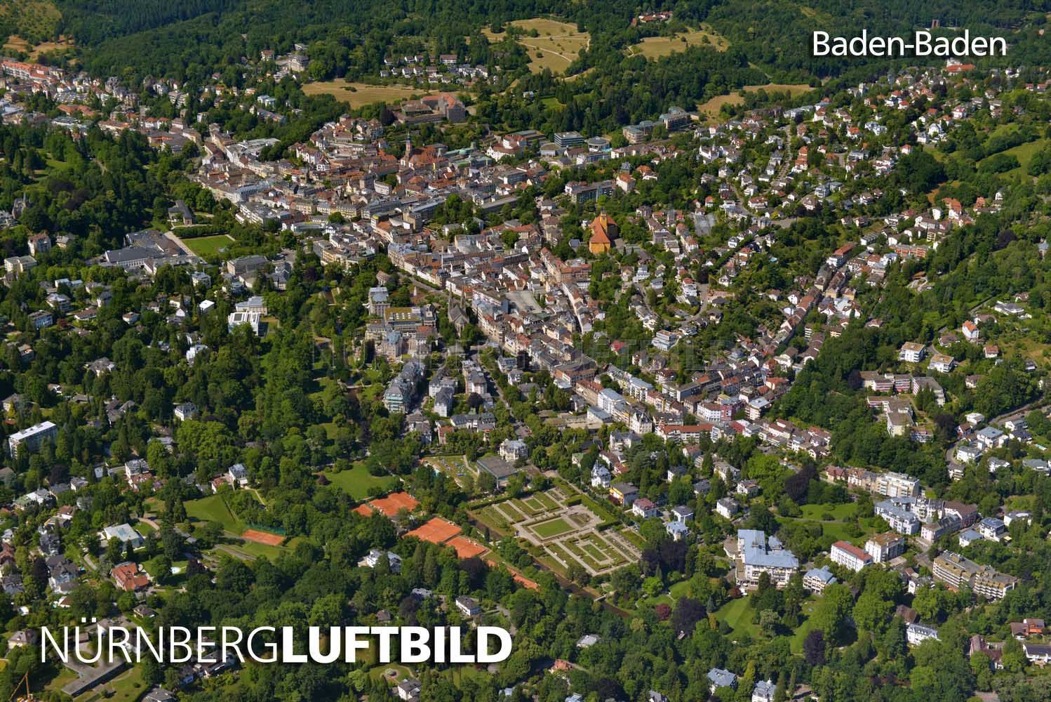 Baden-Baden, Luftaufnahme