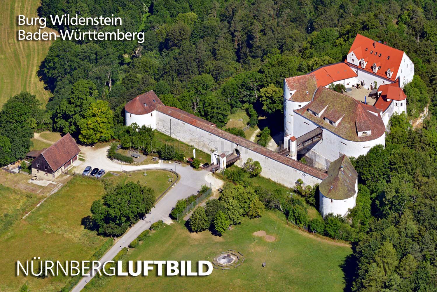 Burg Wildenstein, Luftbild