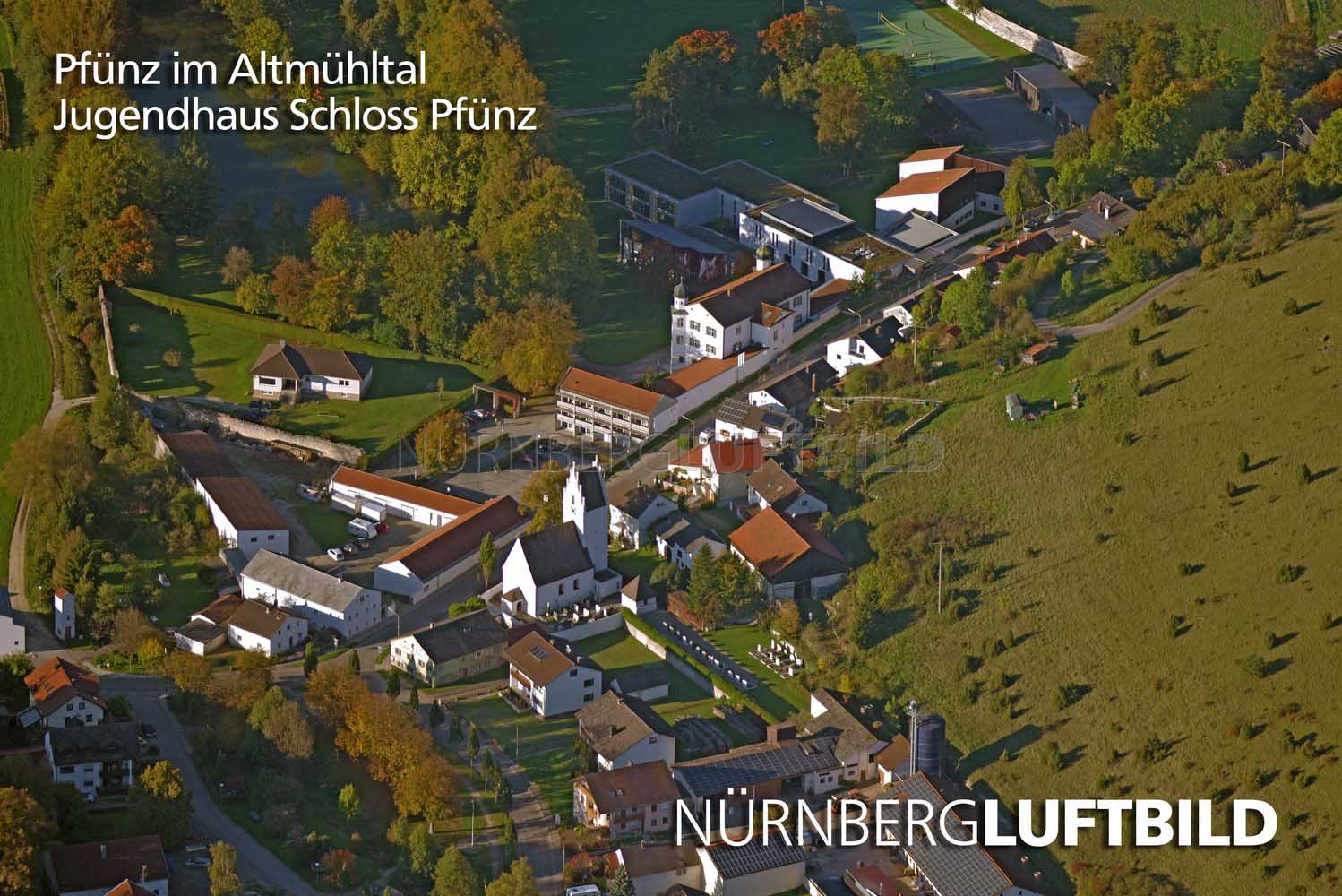 Pfünz im Altmühltal, Luftaufnahme