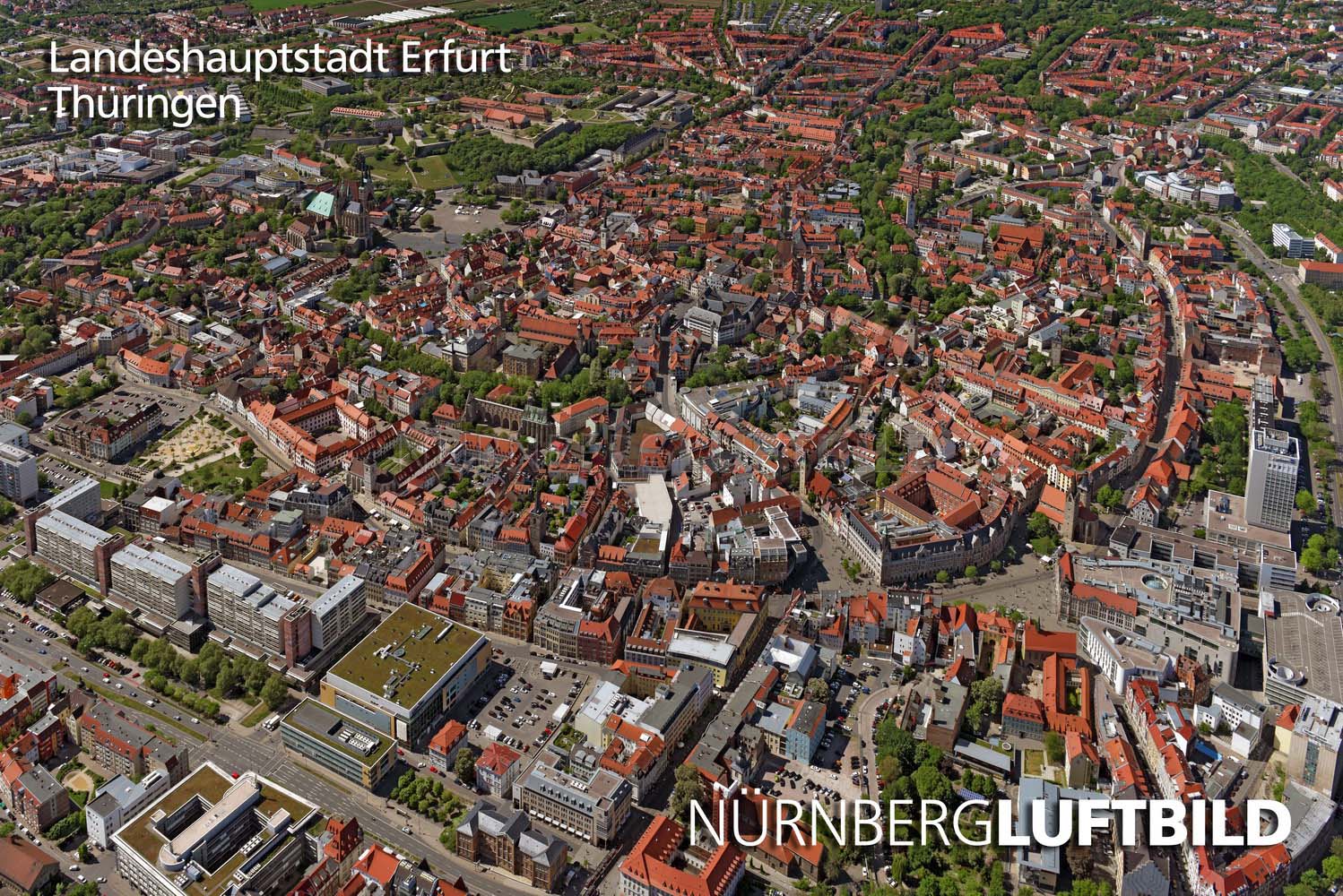 Erfurt, Luftbild