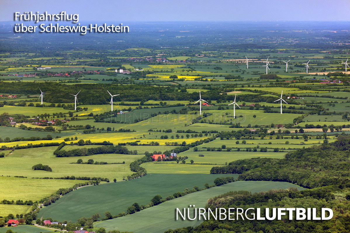 Frühjahrsflug über Schleswig-Holstein, Luftbild