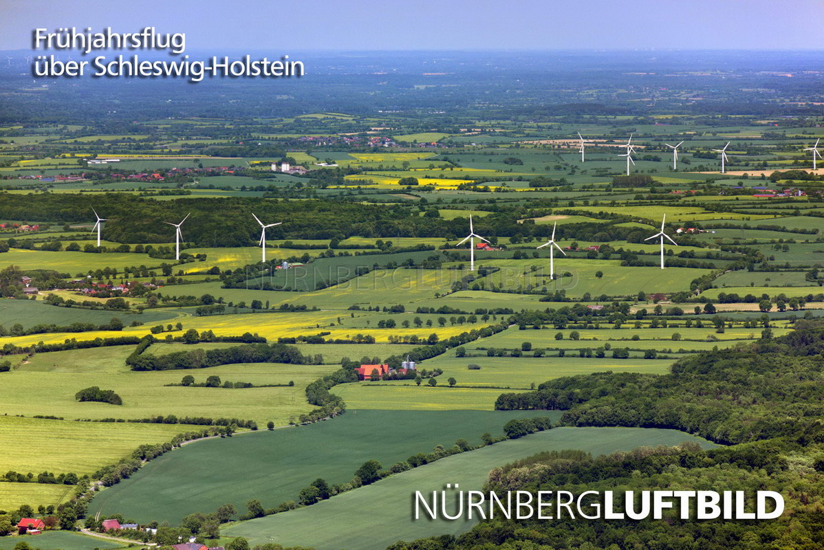 Frühjahrsflug über Schleswig-Holstein, Luftbild