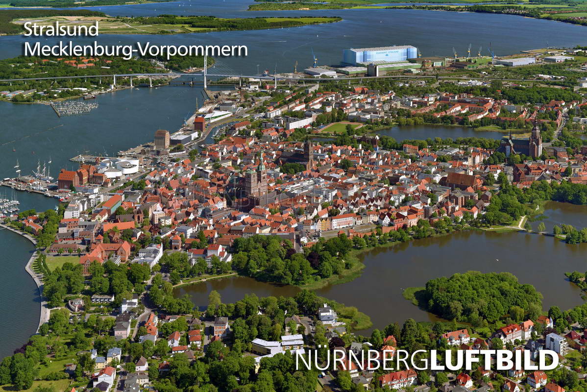 Stralsund, Luftbild