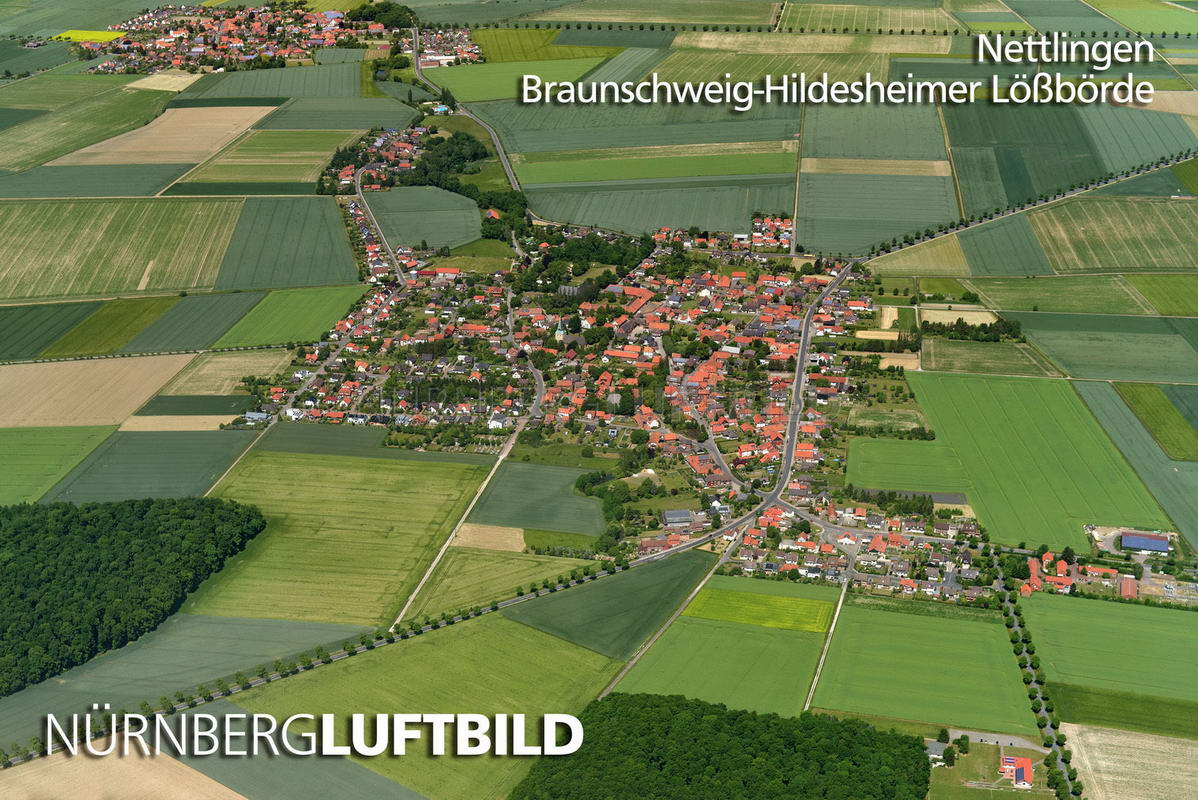 Nettlingen, Braunschweig-Hildesheimer Lößbörde, Luftbild