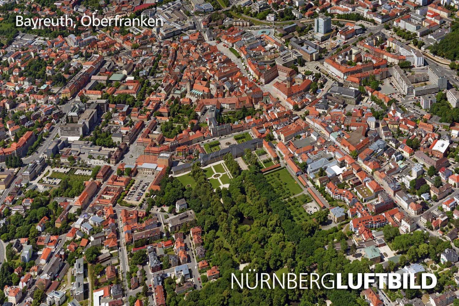 Bayreuth, Oberfranken, Luftbild