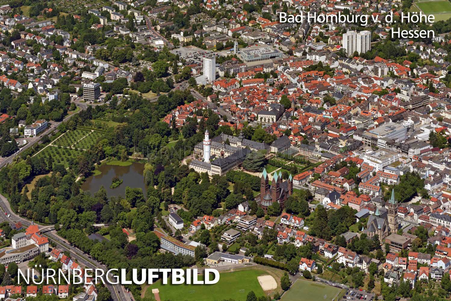 Bad Homburg v. d. Höhe, Luftaufnahme