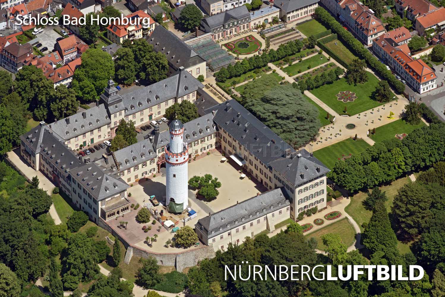 Schloss Bad Homburg, Luftaufnahme