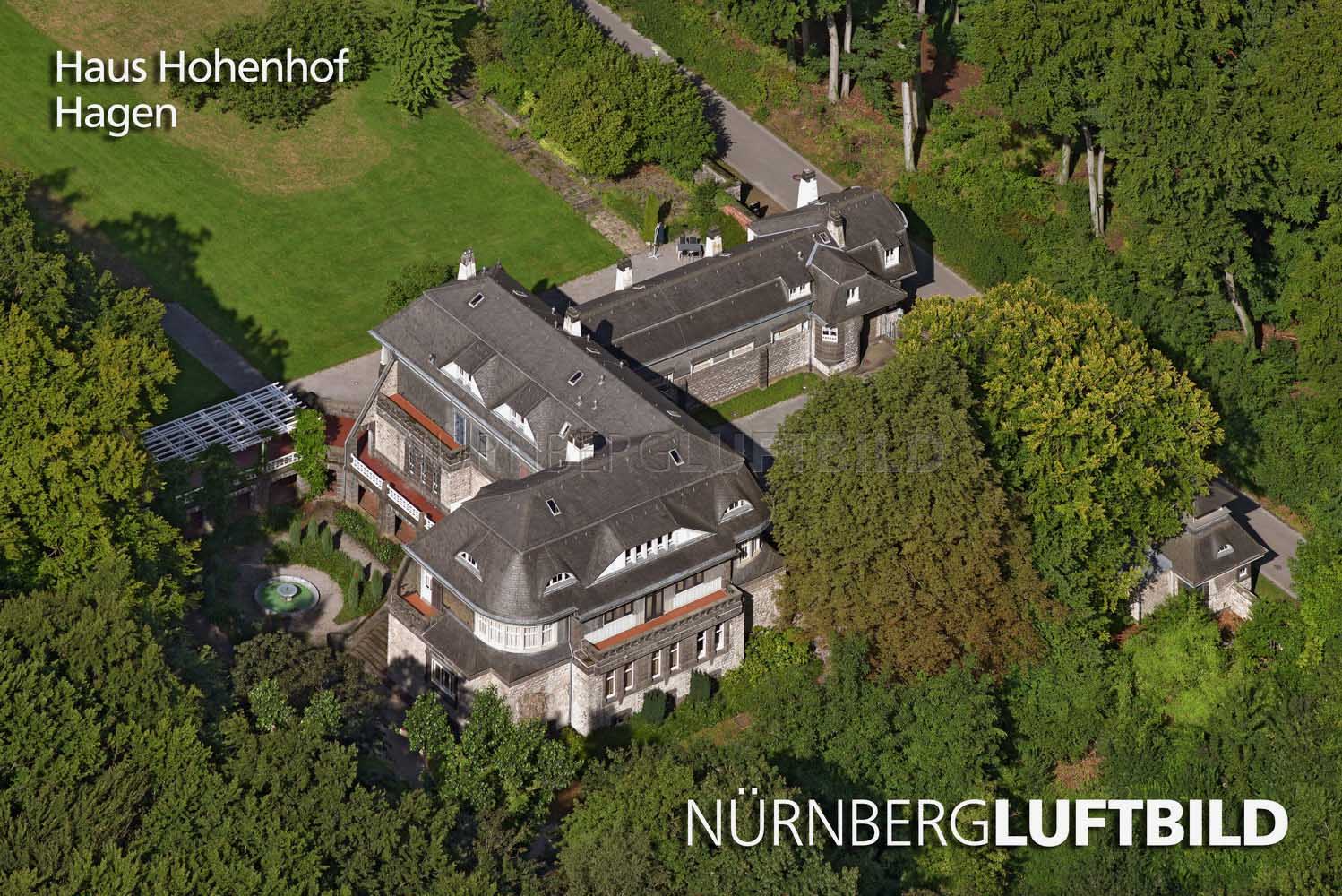 Haus Hohenhof, Hagen, Luftbild