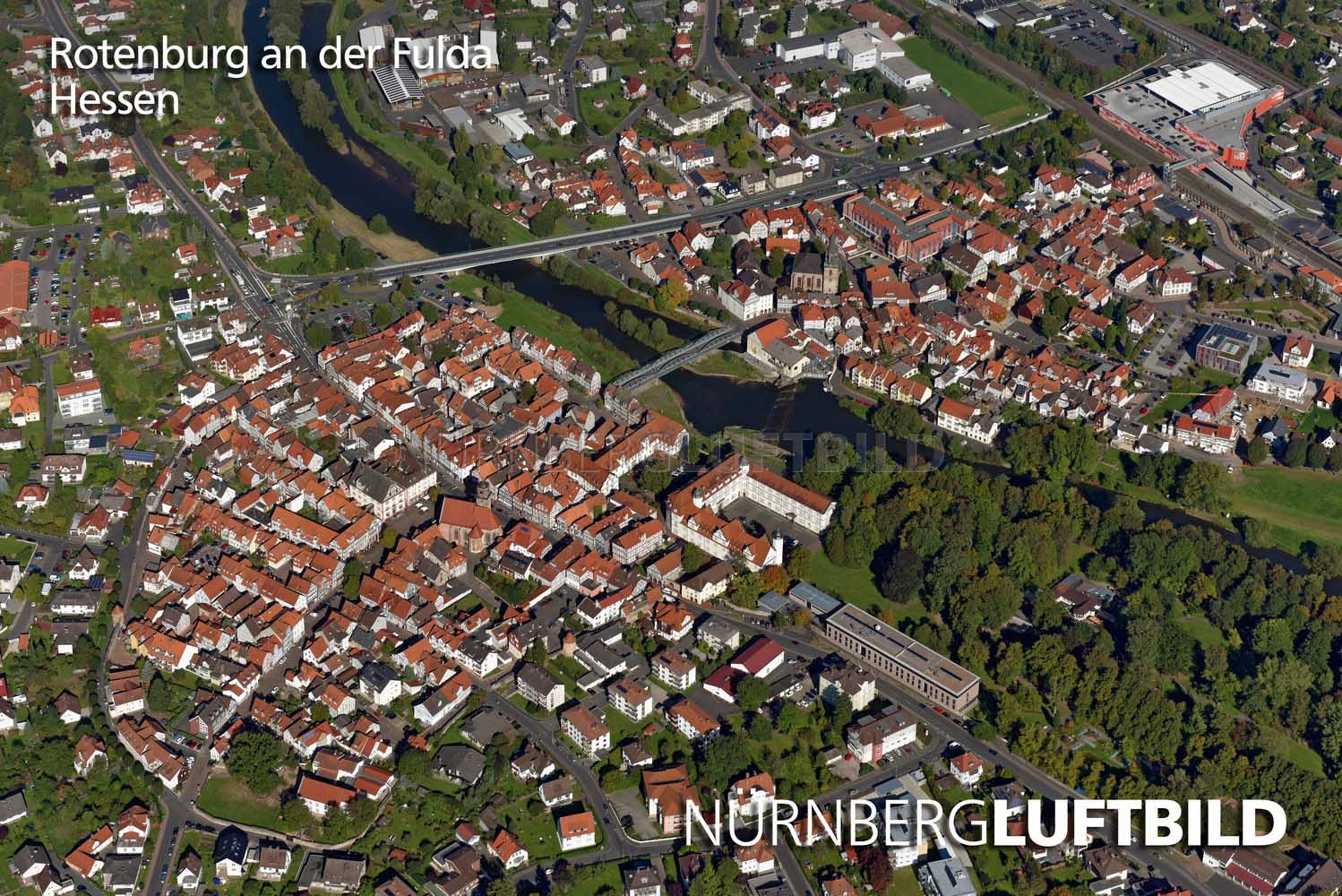 Rotenburg an der Fulda, Luftaufnahme