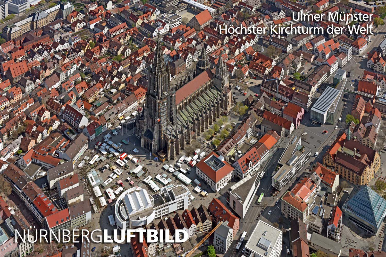 Ulmer Münster, Luftbild