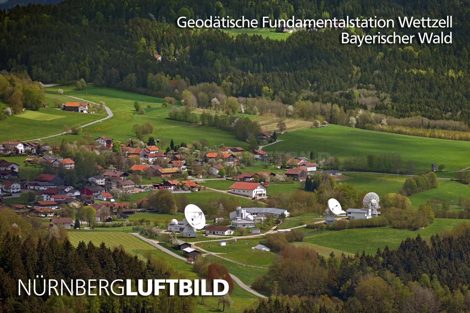 Geodätische Fundamentalstation Wettzell, Luftaufnahme