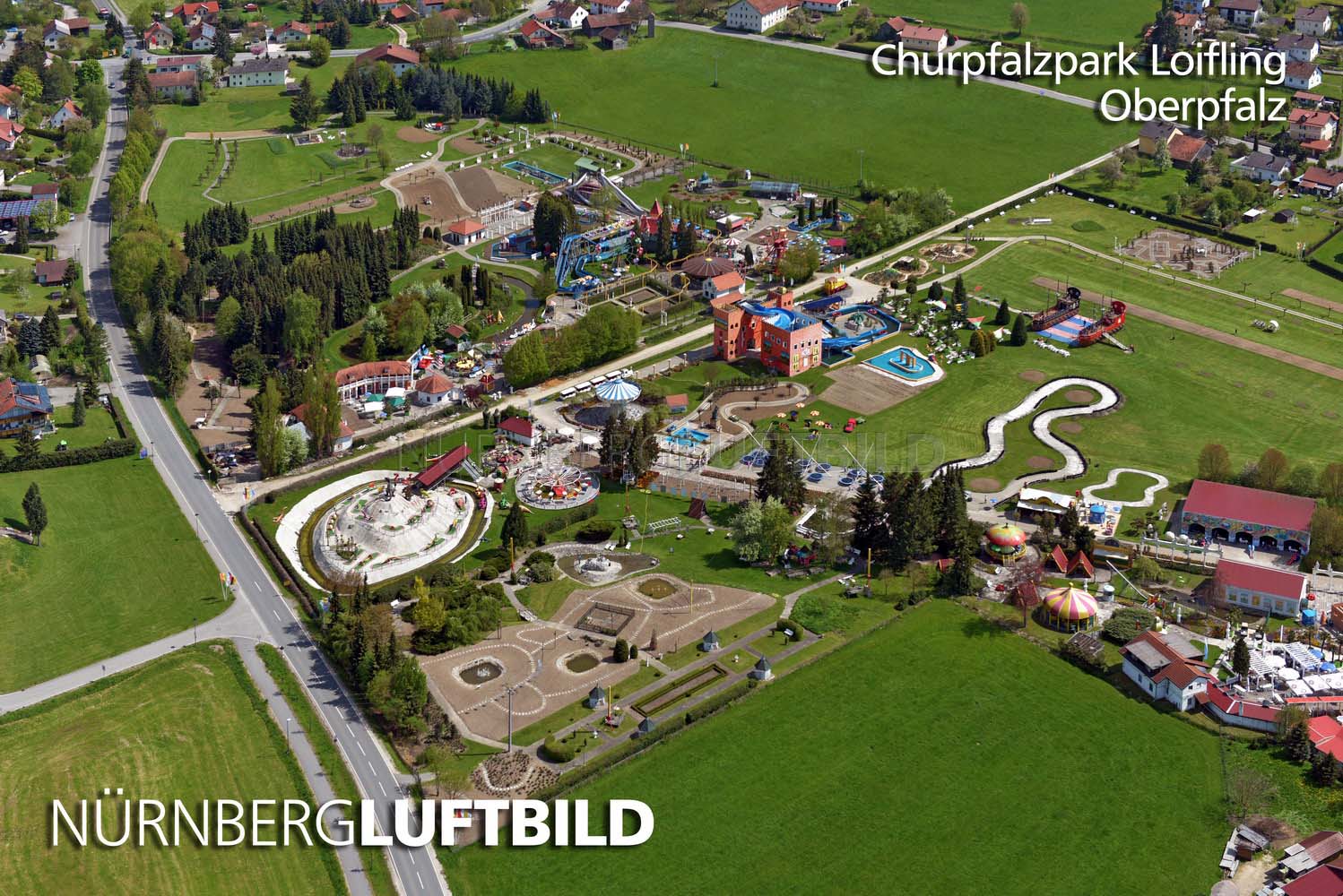 Churpfalzpark Loifling, Luftaufnahme