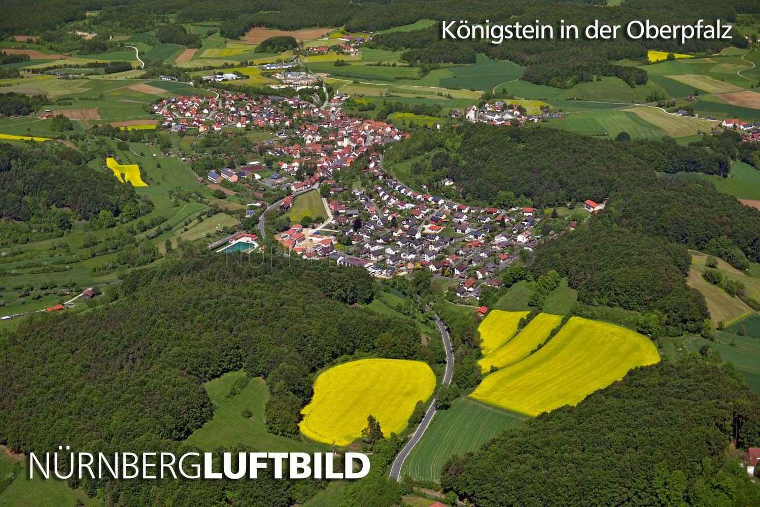 Königstein in der Oberpfalz, Luftaufnahme