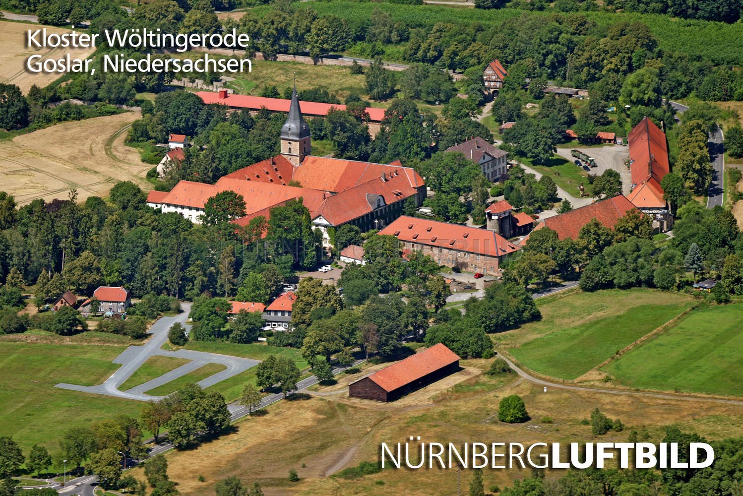 Kloster Wöltingerode, Goslar, Luftbild