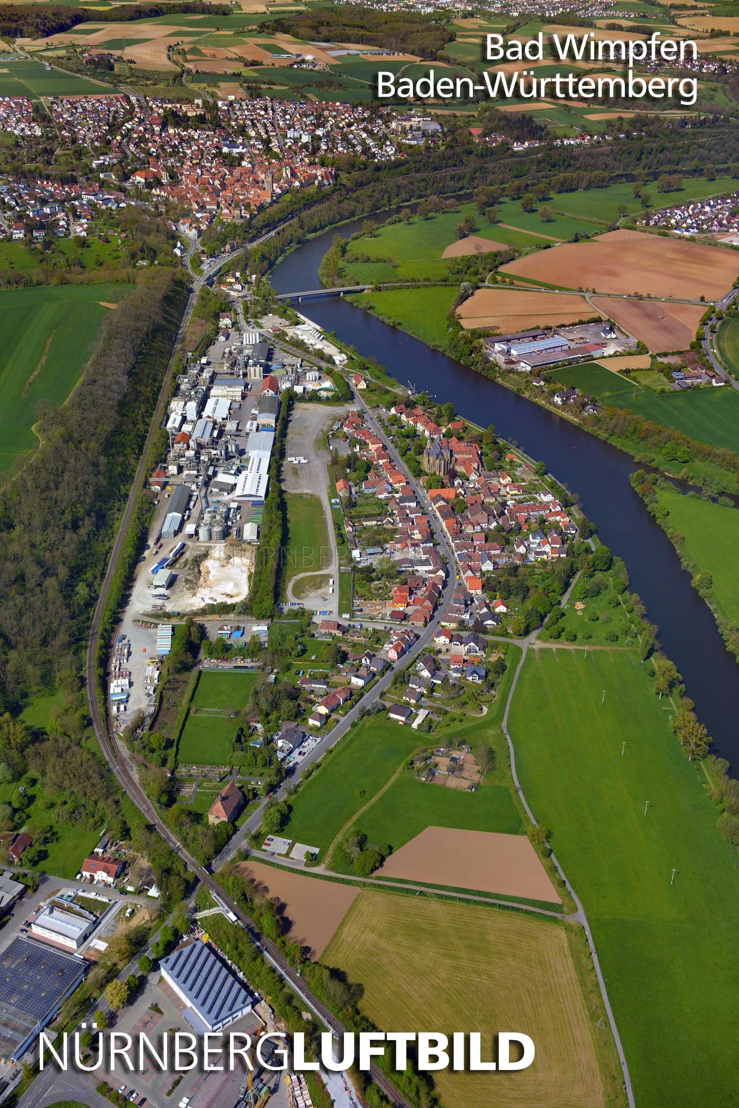 Bad Wimpfen, Luftaufnahme