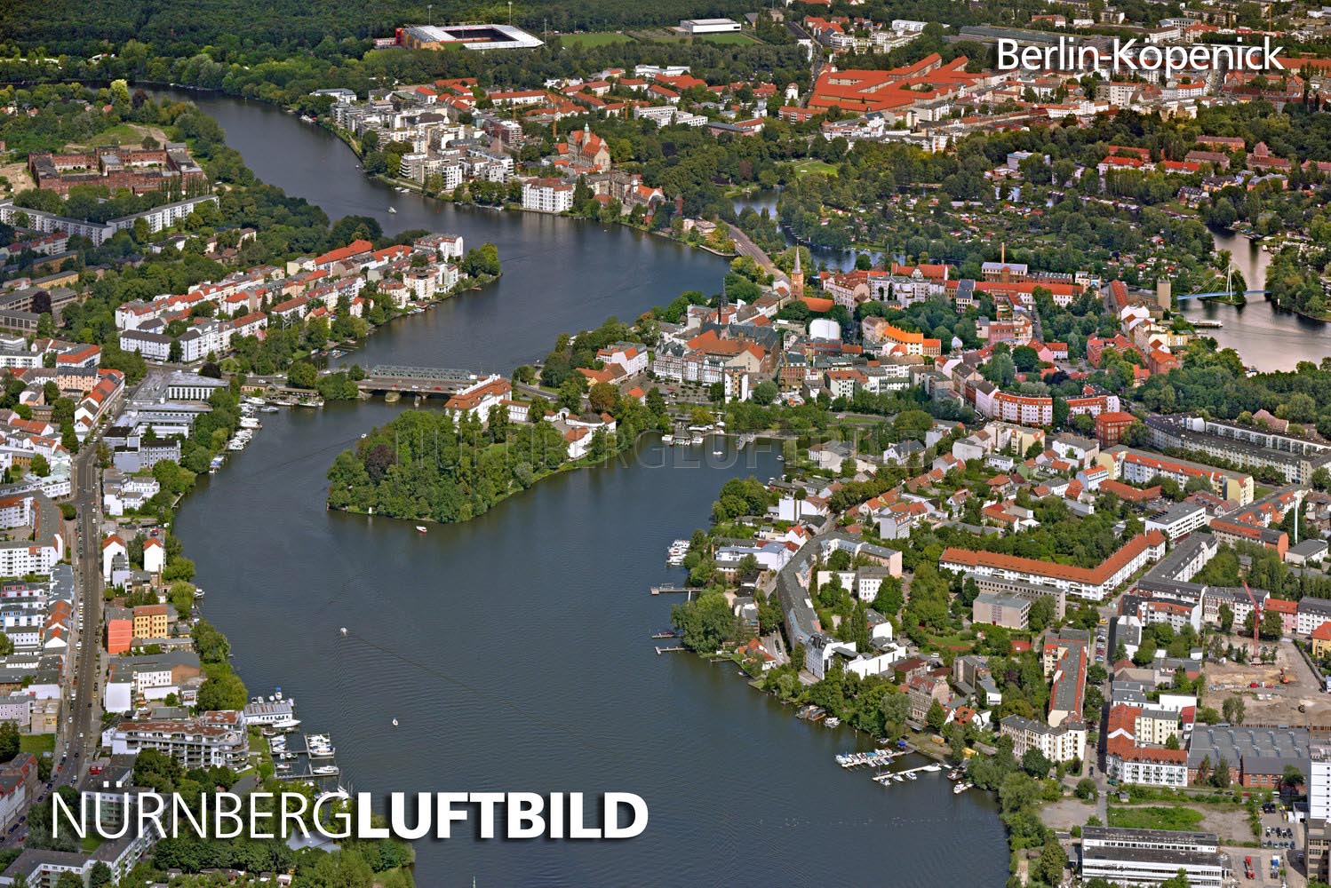 Berlin-Köpenick, Luftaufnahme