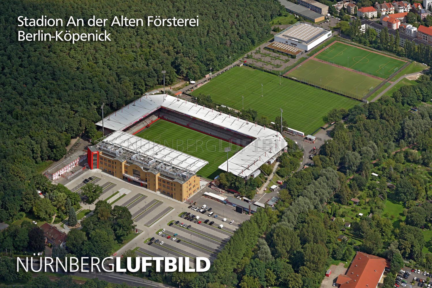 Stadion An der Alten Försterei, Berlin-Köpenick, Luftbild