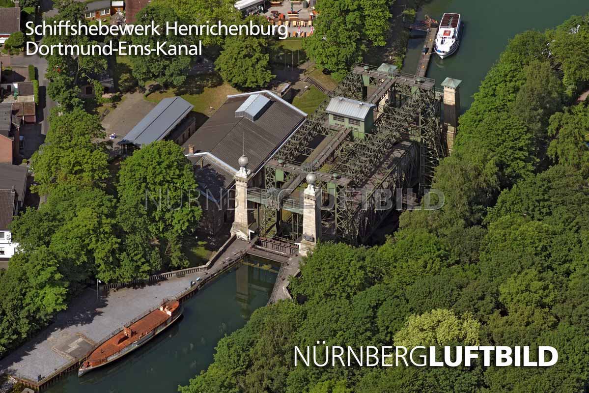 Luftaufnahme Schiffshebewerk Henrichenburg